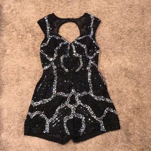 Sequin romper